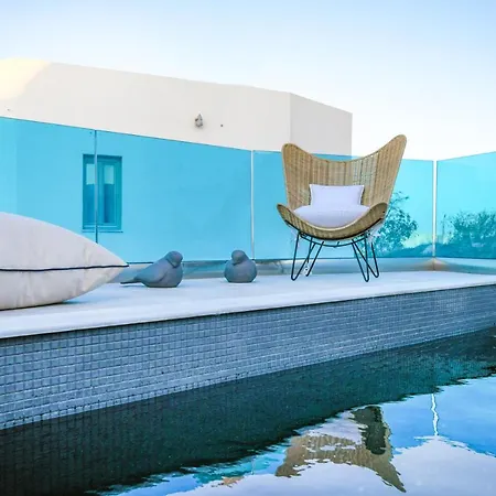 Blue White Villa
