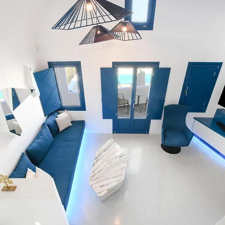 Blue White Villa