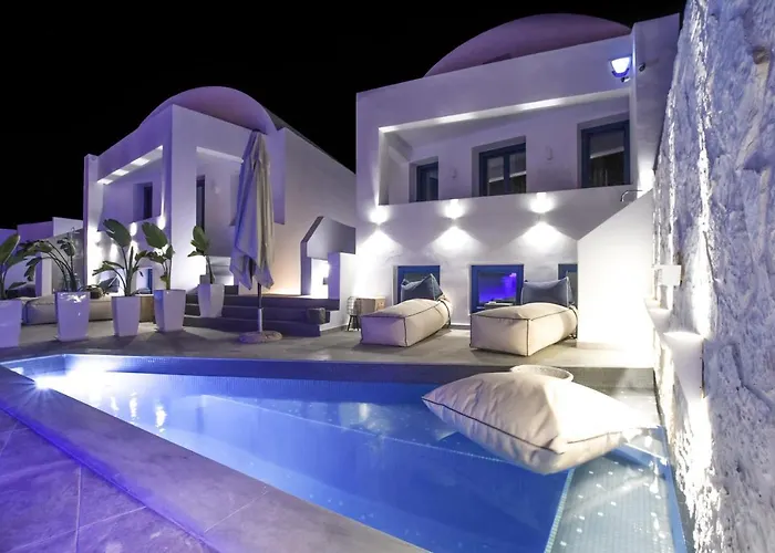 Blue White Villa