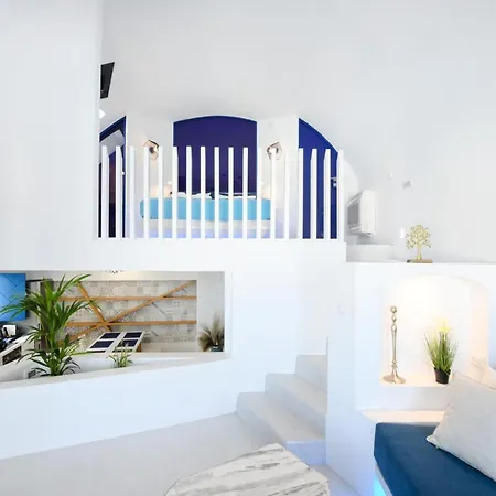 Blue White Villa