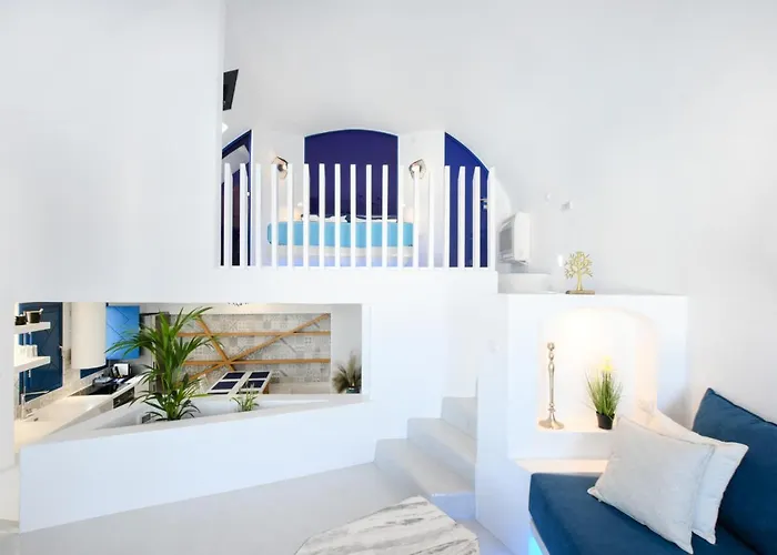 Blue White Villa